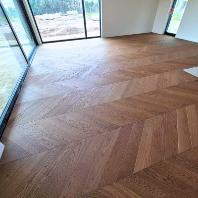 FertigDeska Chevron Dab Color Rosolare 9